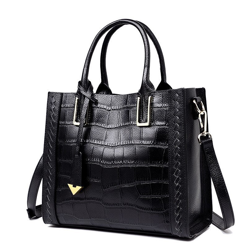 Crocodile Pattern Leather Handbags