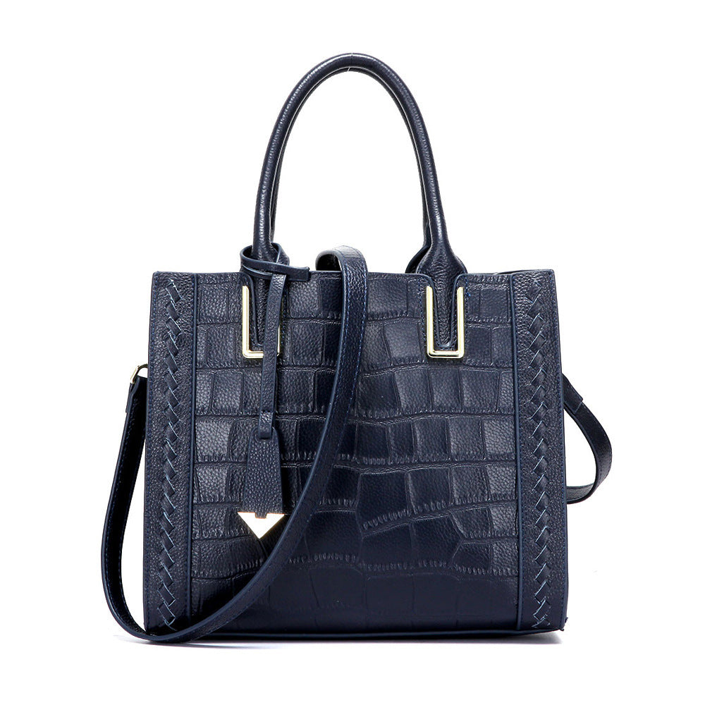 Crocodile Pattern Leather Handbags