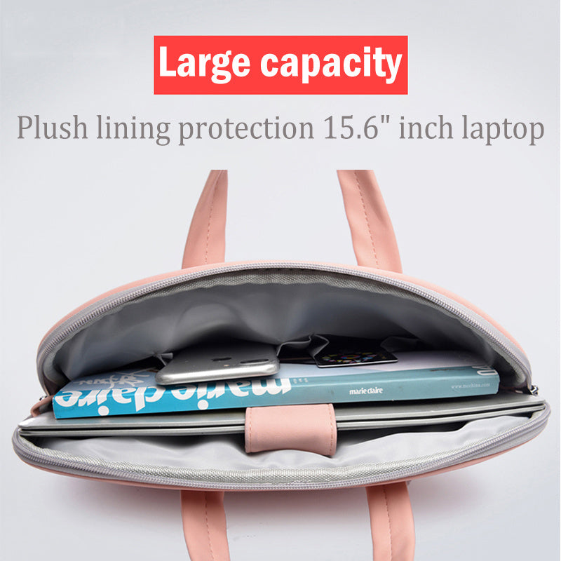 PU Leather Women Laptop Bag Notebook